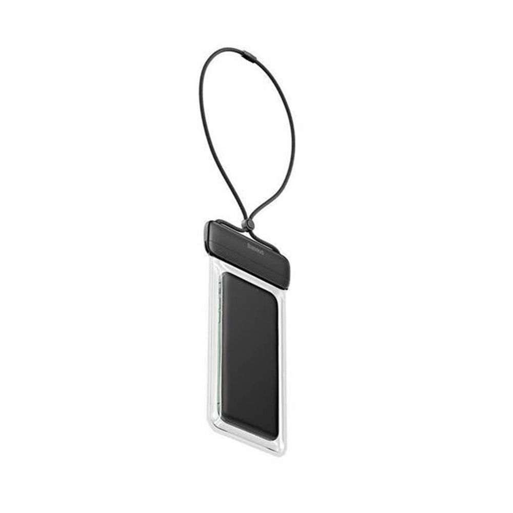 Baseus - Waterproof Case - IPX8, with Slide Lock, for Phone 7.2" - Black