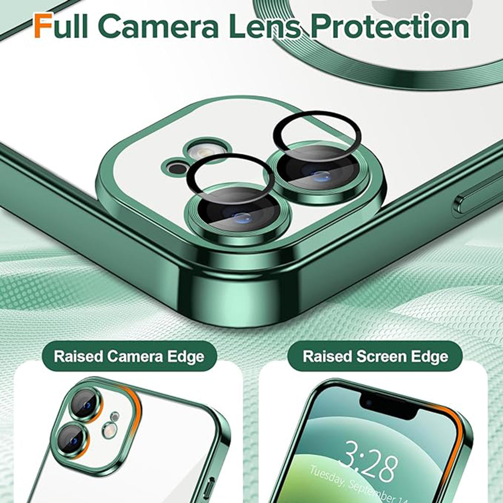 Luxury Crystal MagSafe - iPhone 12 - Deep Green