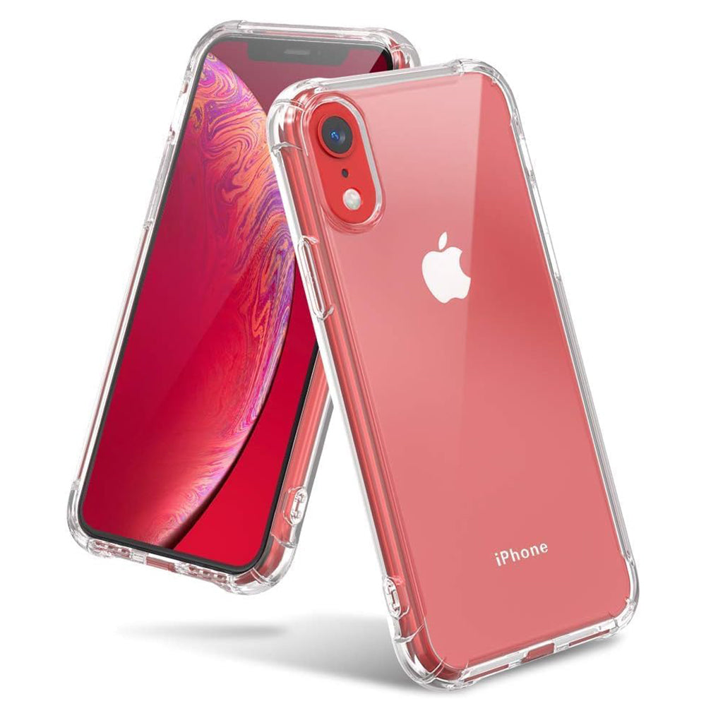 Shockproof Clear Silicone - iPhone XR - Clear