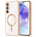 Luxury Crystal MagSafe - Samsung Galaxy A55 5G - Gold