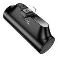 HOCO powerbank 3000 mAh with built-in connector Lightning J147 black