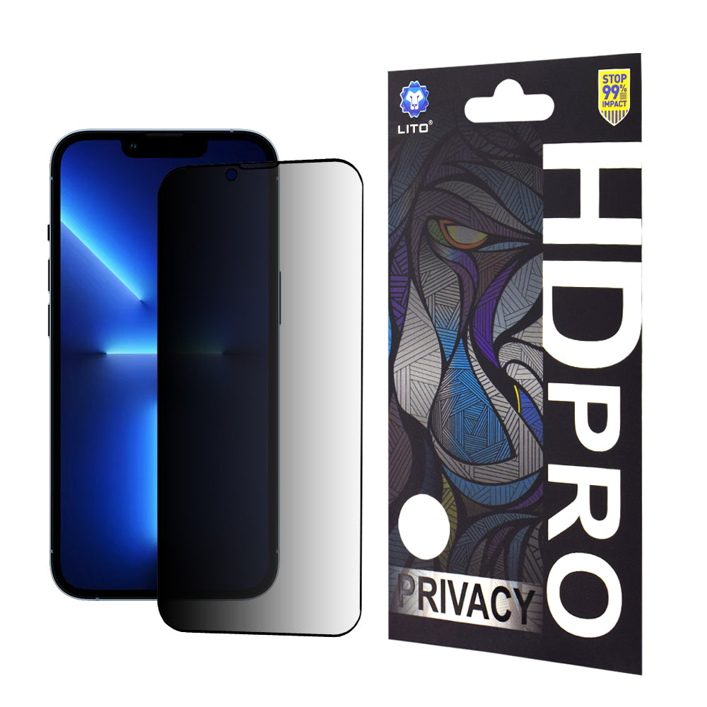 Lito - HD Pro Privacy - iPhone 15 Pro - Black