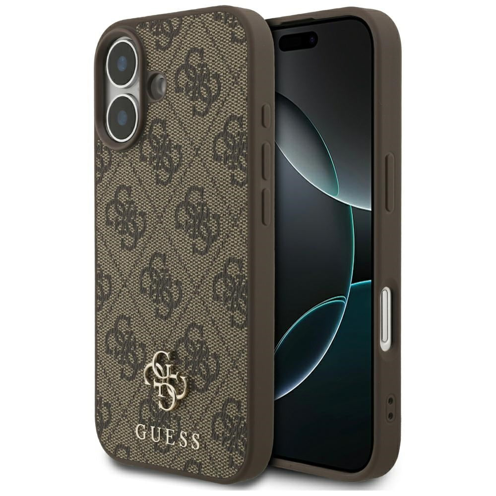 Guess - 4G Small and Classic Logo MagSafe - iPhone 17 - Brown