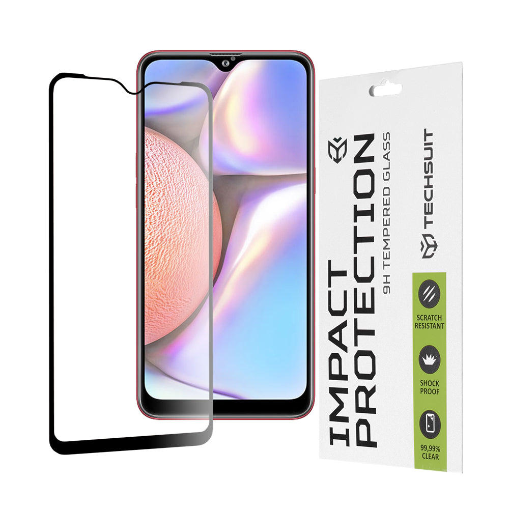 111D Full Cover / Full Glue Glass - Samsung Galaxy A10 / A10s / M10 - Black