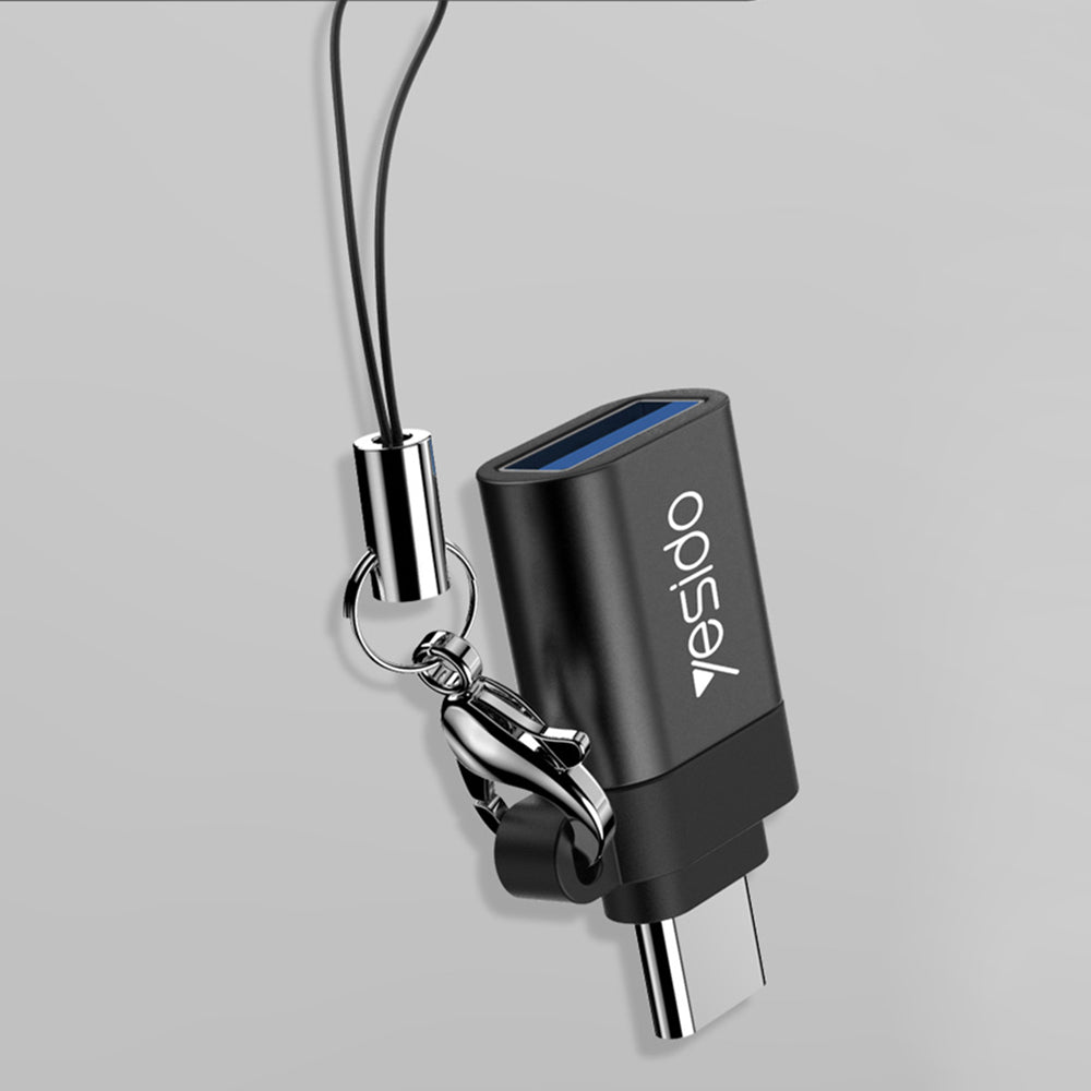 OTG Adapter (GS06) - Type-C to USB 3.0, 5Gbps - Black