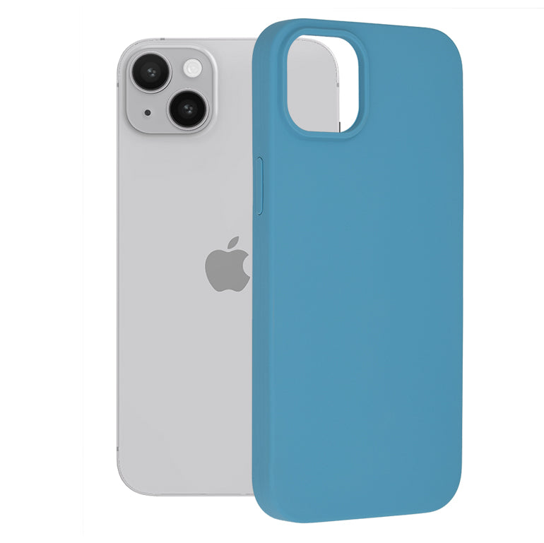 Soft Edge Silicone - iPhone 14 Plus - Denim Blue