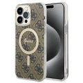 Guess - IML 4G MagSafe - iPhone 15 Pro Max - Brown