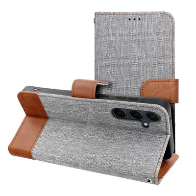 JEANS Book for Xiaomi Redmi Note 14 PRO 5G / PRO PLUS 5G gray