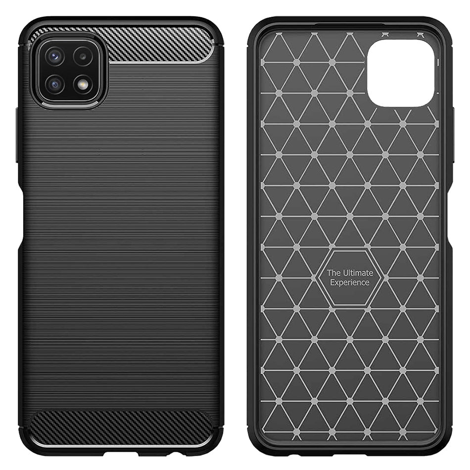 Carbon Silicone - Samsung Galaxy A22 5G - Black