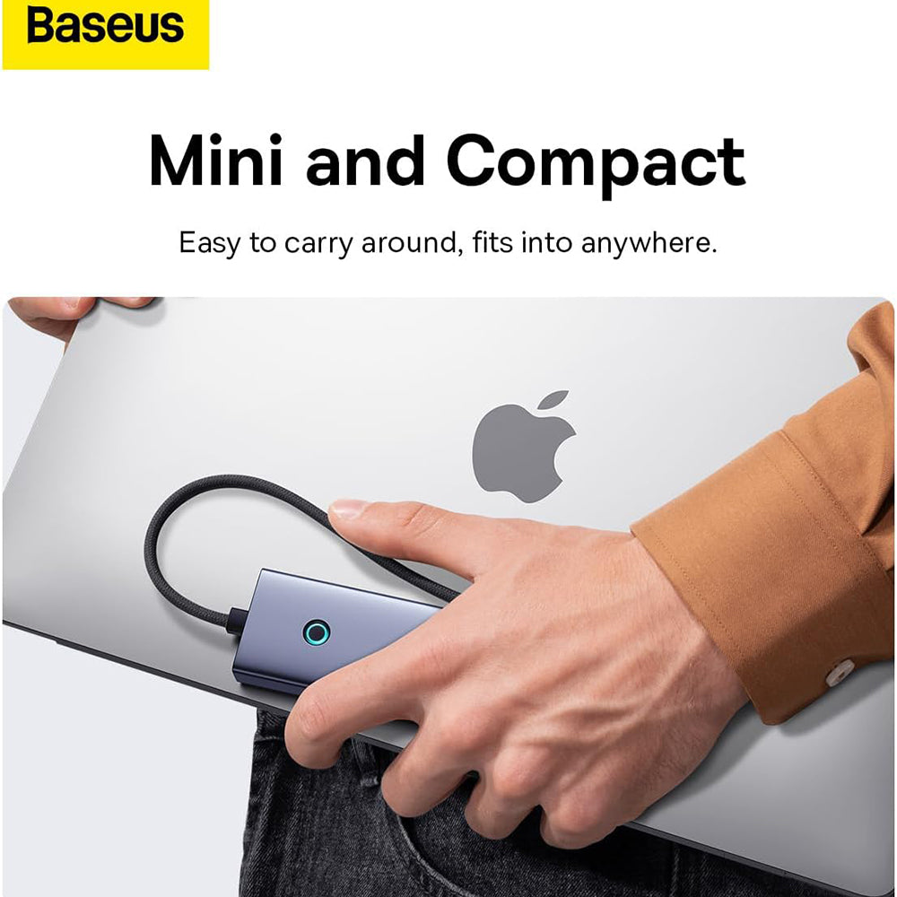 Baseus Docking Station UltraJoy - Type-C to HDMI, 4 x USB, 4K@30Hz - Space Grey