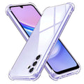 Shockproof Clear Silicone - Samsung Galaxy A15 4G / A15 5G - Clear