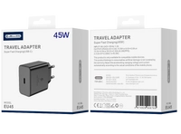 JELLICO wall charger EU45 GaN PD 45W 1xUSB-C Black