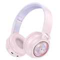 HOCO wireless headphones W50 pink