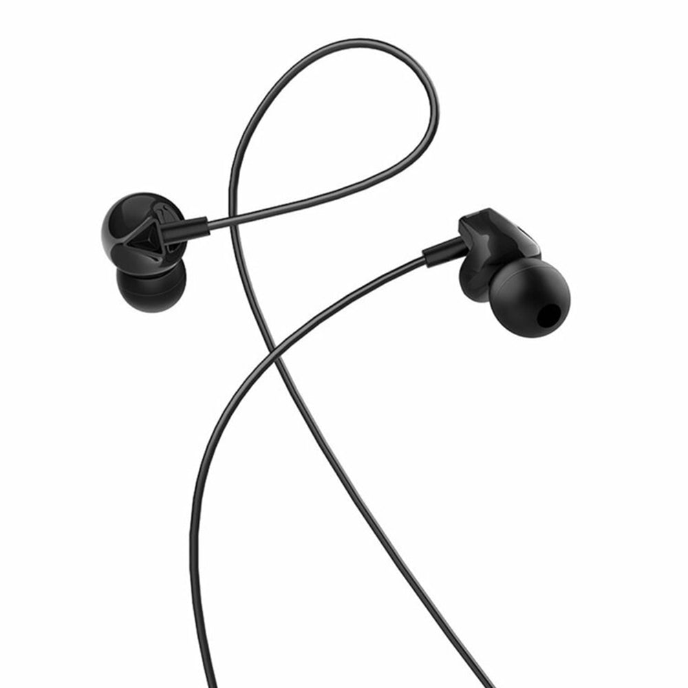 Wired Earphones Perfect Sound - Hi-Fi Stereo, 3.5mm, Microphone, 1.2m - White
