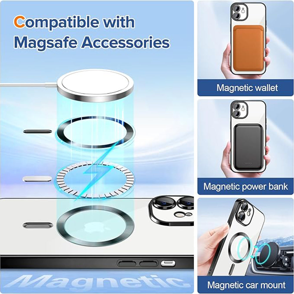 Luxury Crystal MagSafe - iPhone 12 - Black