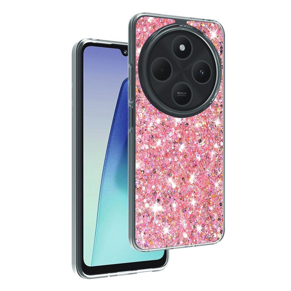 Sparkly Glitter - Xiaomi Redmi 14C - Pink
