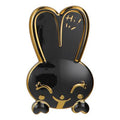 Phone stand RABBIT - stick- on - black