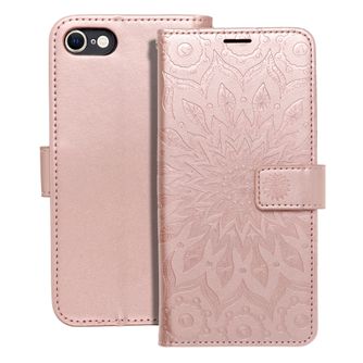MEZZO Book case IPHONE 7/8/SE 2020/2022 mandala rose gold