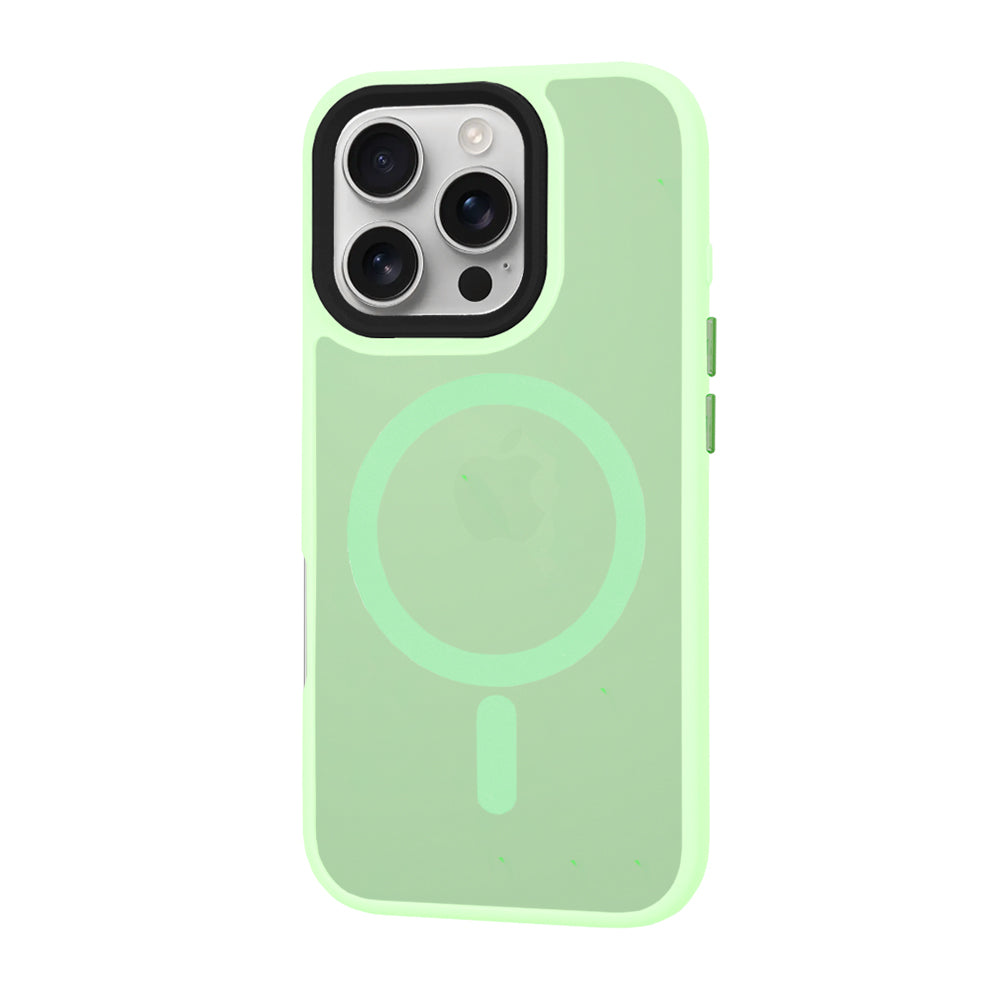 HaloFrost MagSafe Series - iPhone 16 Pro - Light Green