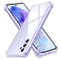 Shockproof Clear Silicone - Samsung Galaxy A55 5G - Clear