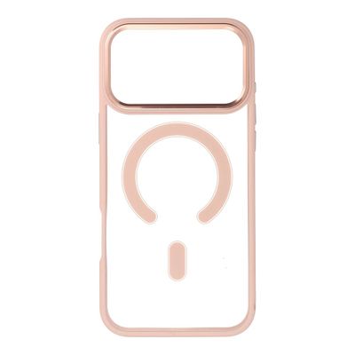 COLOR EDGE MAG COVER
case compatible with MagSafe for IPHONE 17 Pro Max pink