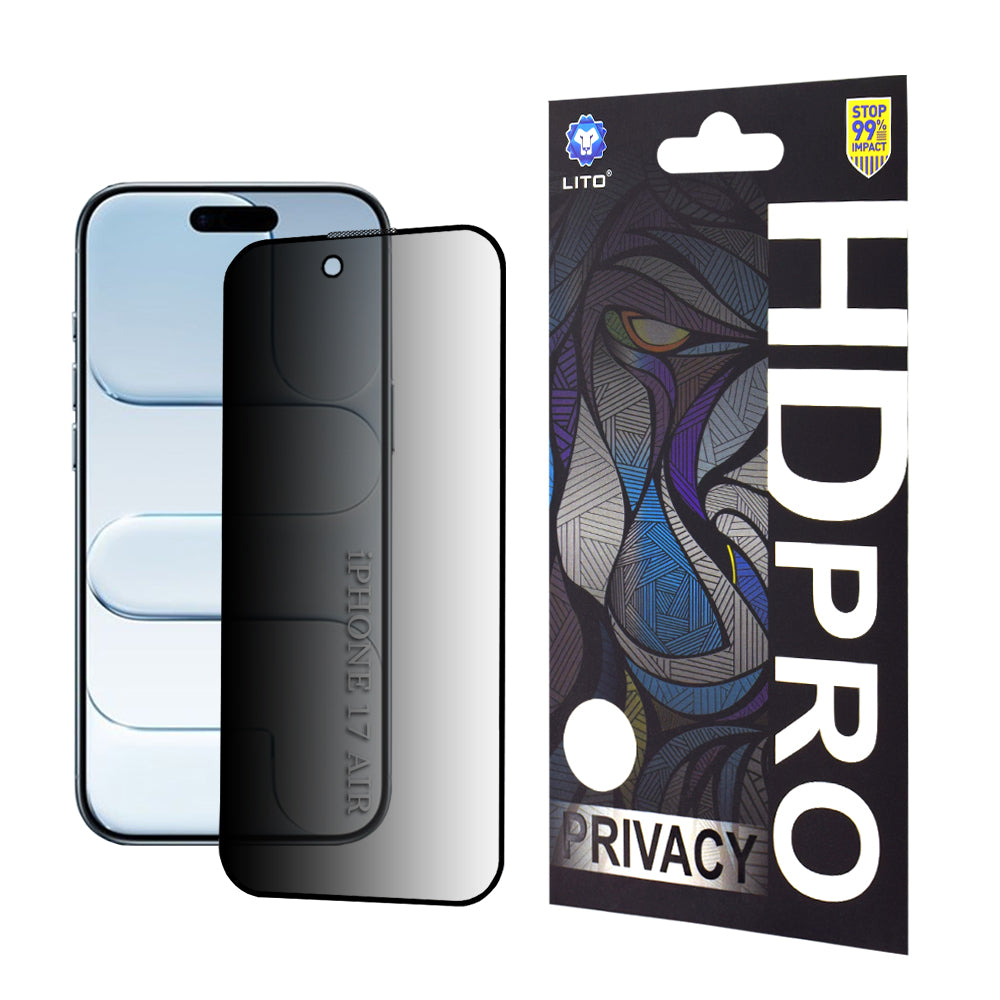 Lito - HD Pro Privacy - iPhone 17 Pro - Black