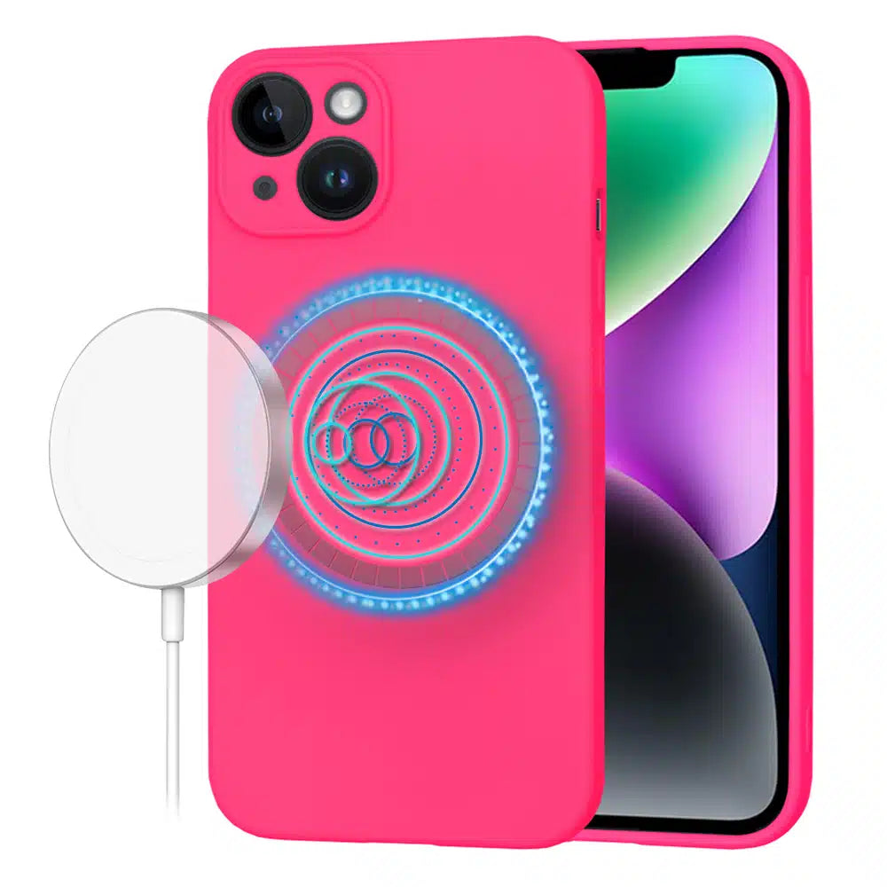 SoftFlex MagSafe - iPhone 14 - Hot Pink