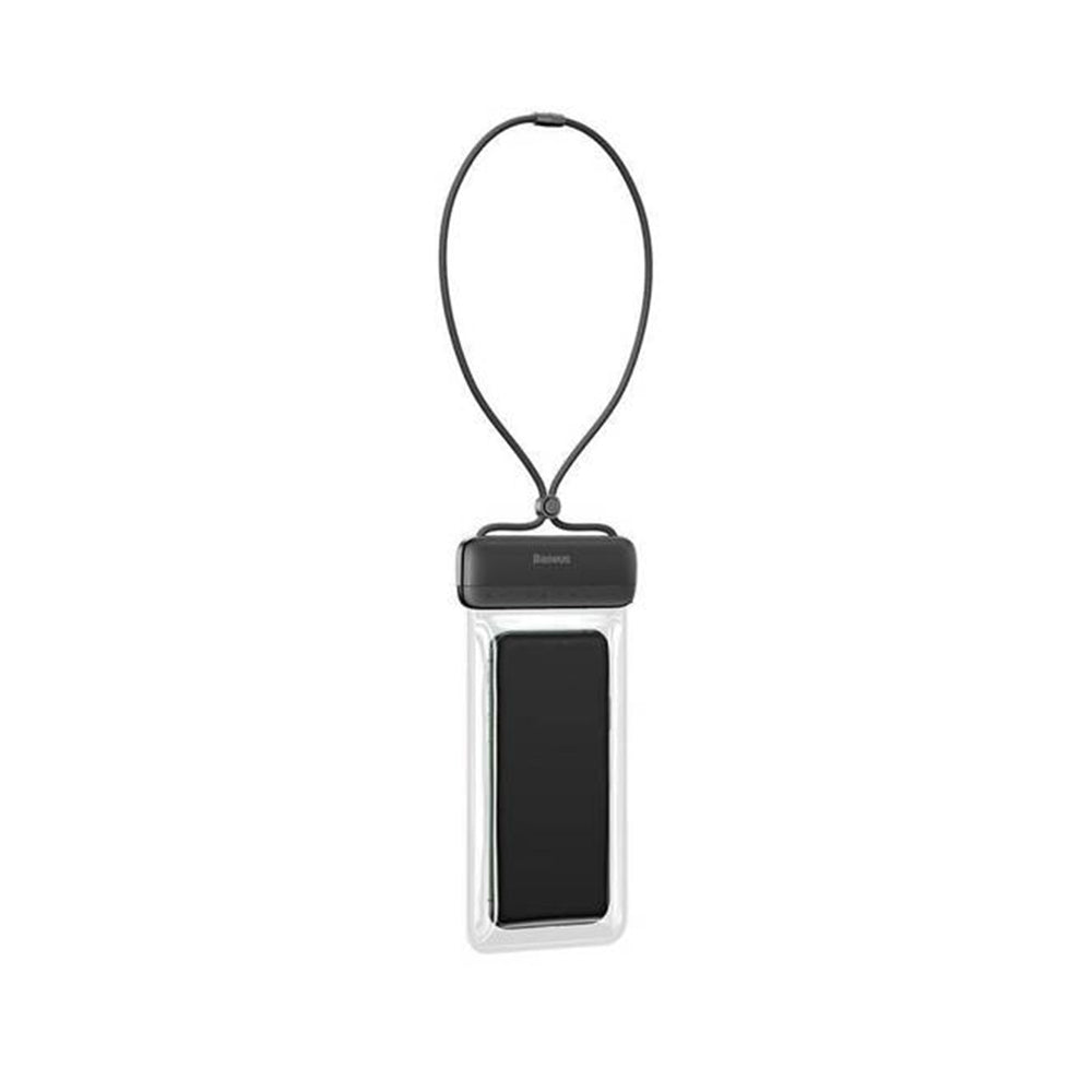 Baseus - Waterproof Case - IPX8, with Slide Lock, for Phone 7.2" - Black