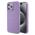 Guess - Saffiano MagSafe - iPhone 15 Pro Max - Purple