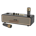 HOCO speaker bluetooth + 2 x wireless microphones BS63 black
