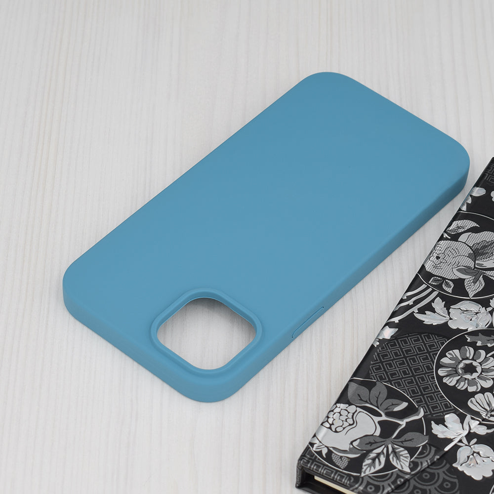 Soft Edge Silicone - iPhone 14 Plus - Denim Blue