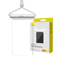 Baseus - Waterproof Case - IPX8 for Phone 7.2" - White