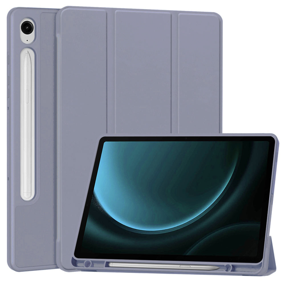 Flex Trifold (Pencil Holder) - Samsung Galaxy Tab S9 / S9 FE / S10 FE - Purple