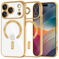 Luxury Crystal MagSafe - iPhone 17 Pro Max - Gold
