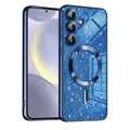 Luxury Glitter MagSafe - Samsung Galaxy S24 - Deep Blue