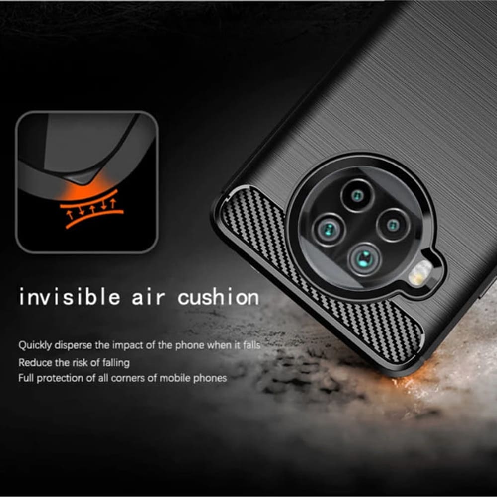 Carbon Silicone - Xiaomi Mi 10T Lite 5G - Black