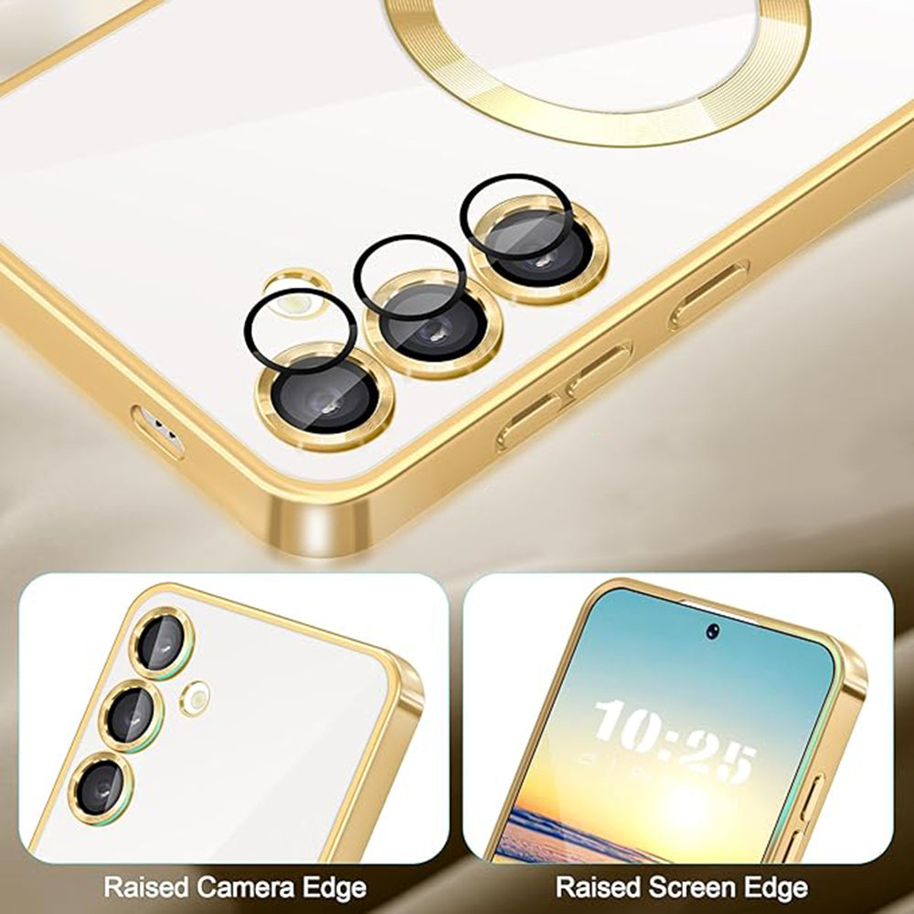 Luxury Crystal MagSafe - Samsung Galaxy S23 FE - Gold