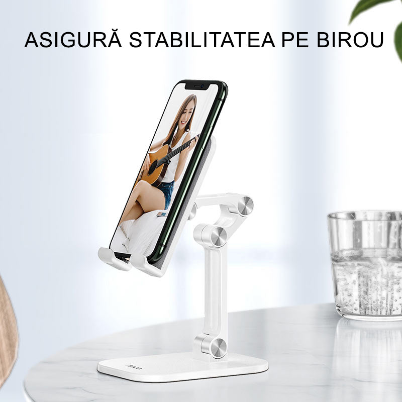 Hoco - Desk Holder - Foldable for Phone, Tablet, 4.7 - 13.0" - Black