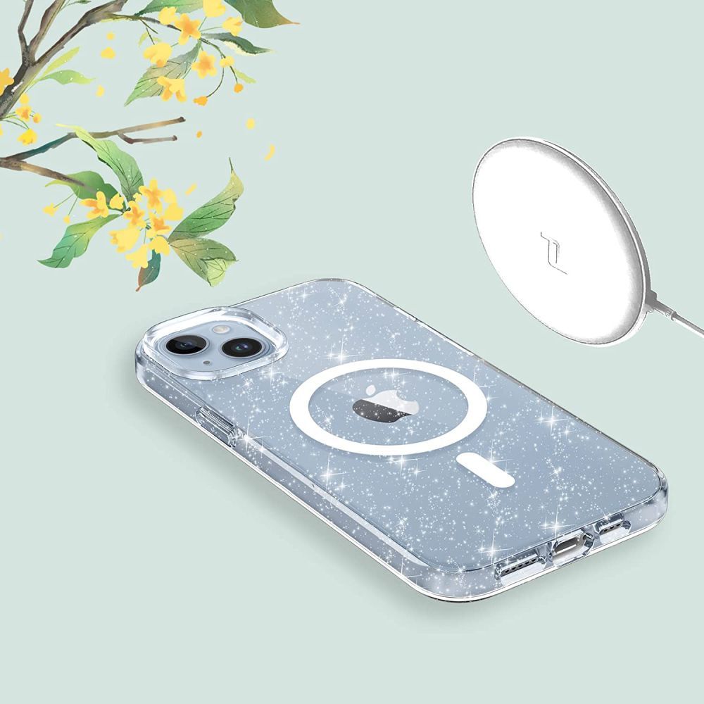 SparkleSkin MagSafe Series - iPhone 15 Pro Max - Clear