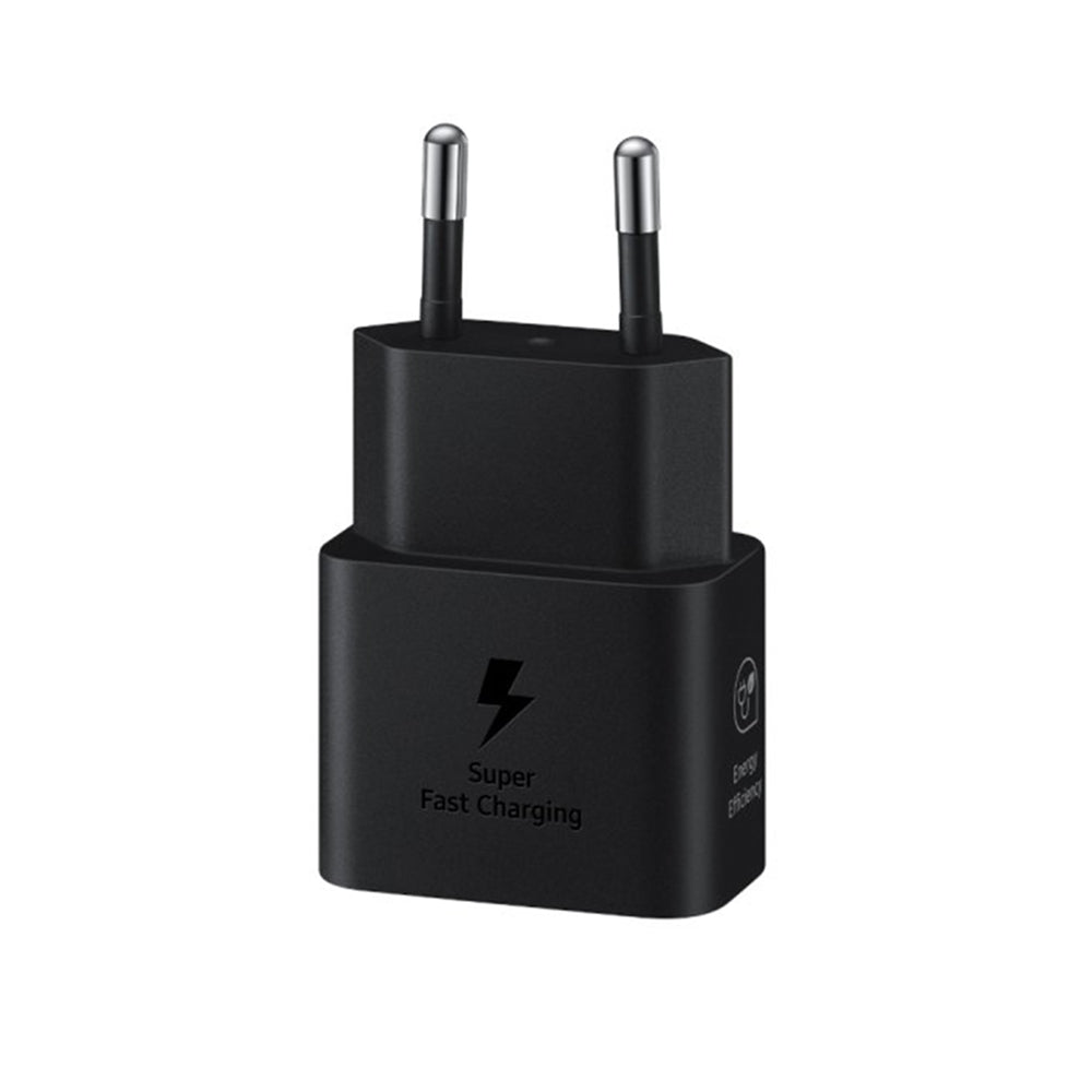 Samsung - Original Charger - Type-C 25W, Super Charging with Cable USB-C - Black