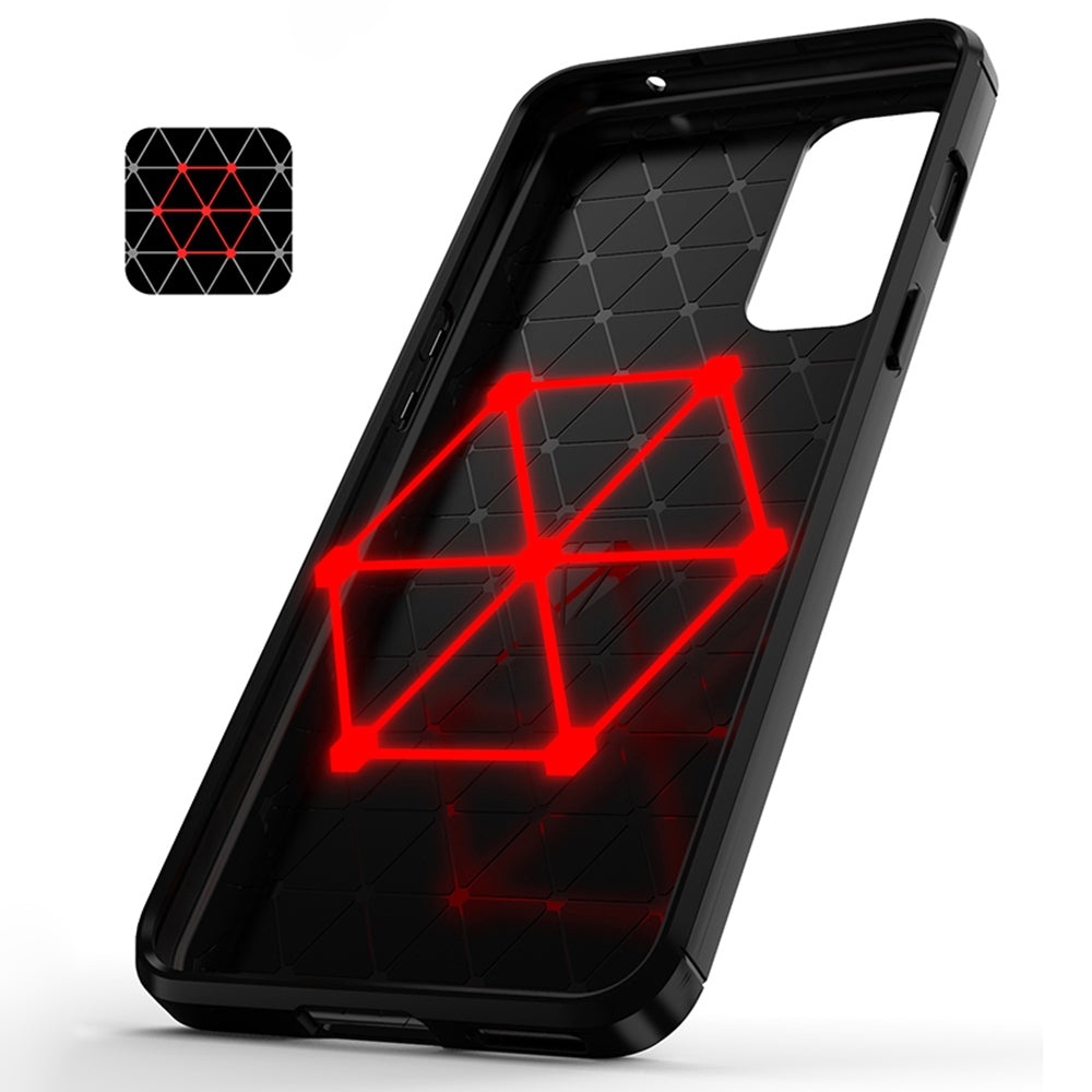 Carbon Silicone - OnePlus Nord 2 5G - Black