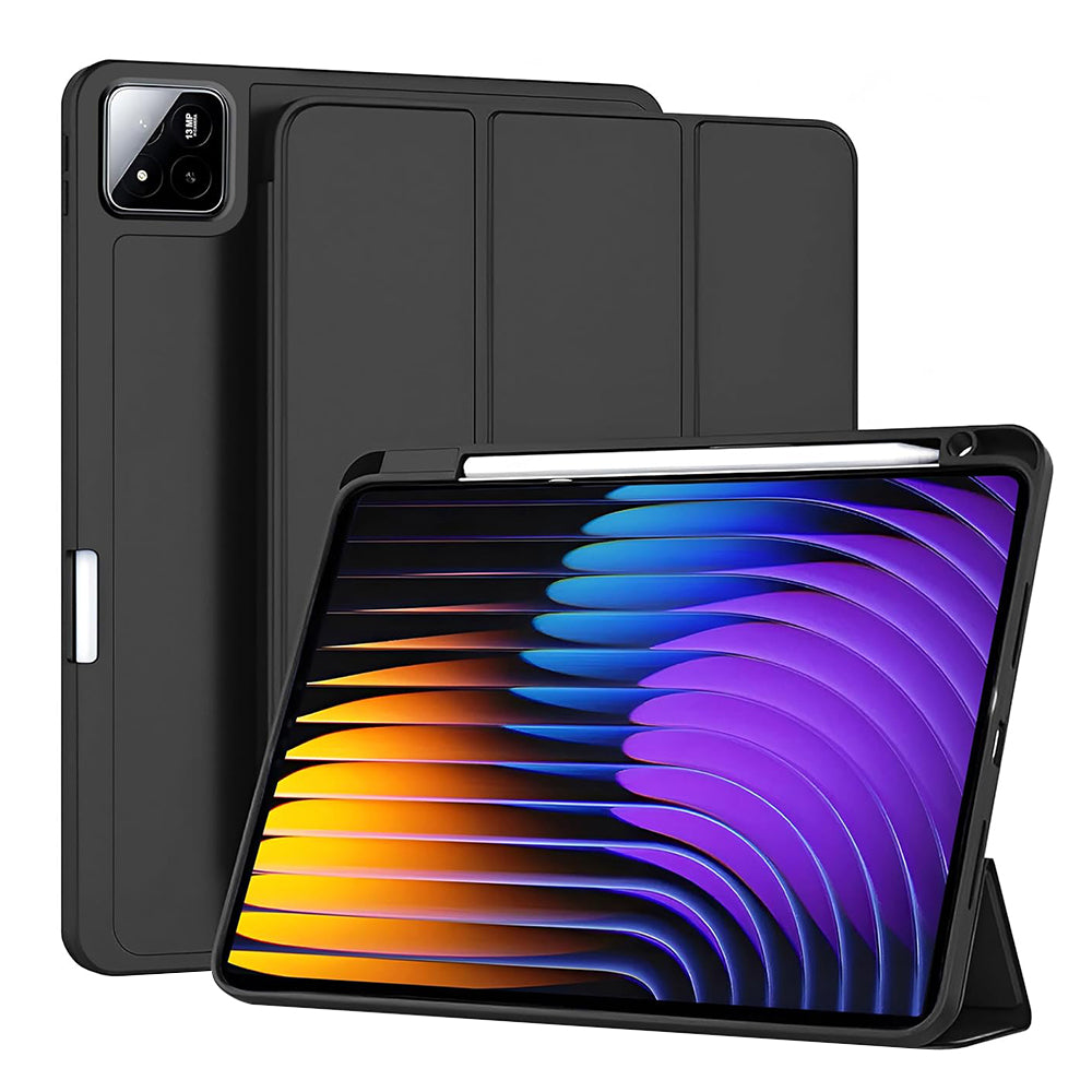Flex Trifold (with Pencil Holder) - Xiaomi Pad 7 / 7 Pro - Black