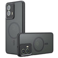 PureFrost MagSafe - Motorola Edge 50 Fusion - Frosted Black