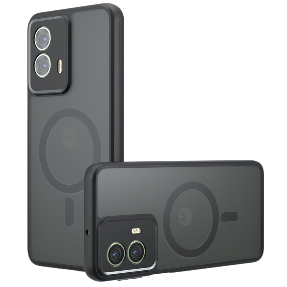 PureFrost MagSafe - Motorola Edge 50 Fusion - Frosted Black