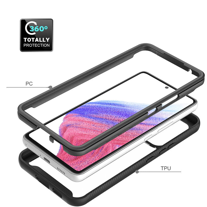 Defense360 Pro + Screen Protector - Samsung Galaxy A53 5G - Black