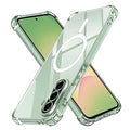 Shockproof Clear Silicone MagSafe - Samsung Galaxy A56 5G - Clear