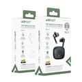 Acefast W7 Earbuds Bluetooth 6.0, AI Call Noise Cancelling & Game Mode - Black