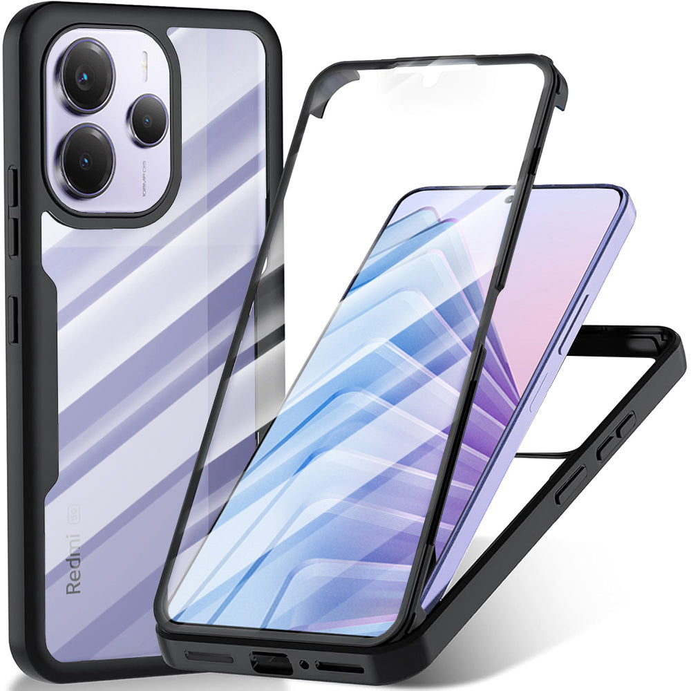 ColorVerse 360 Series + Screen Protector - Xiaomi Redmi Note 14 5G - Black