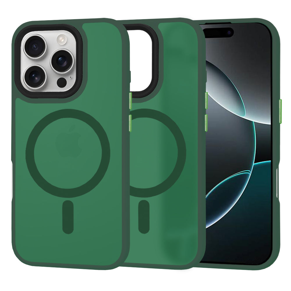 HaloFrost MagSafe Series - iPhone 16 Pro - Midnight Green