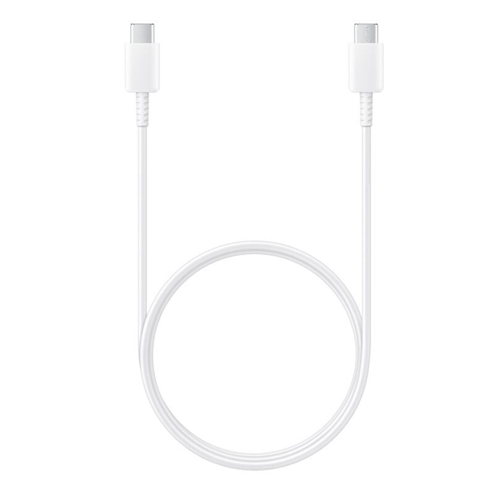 Samsung - Data Cable - USB-C to Type-C Fast Charging 3A, 1m - White Bulk